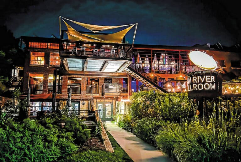 RIVERSIDE ROCK Housed in a former cotton mill, the Haw River Ballroom is a place that connects you not only to music but to the land itself.