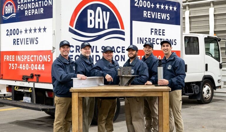 Bay Crawl Space Foundation Repair 768x450