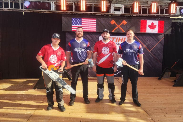 STIHL Timbersport. Photo by Leona Baker