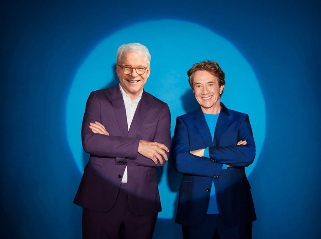 Two Wild and Crazy Guys Steve Martin & Martin Short perform at The Dome in Virginia Beach.