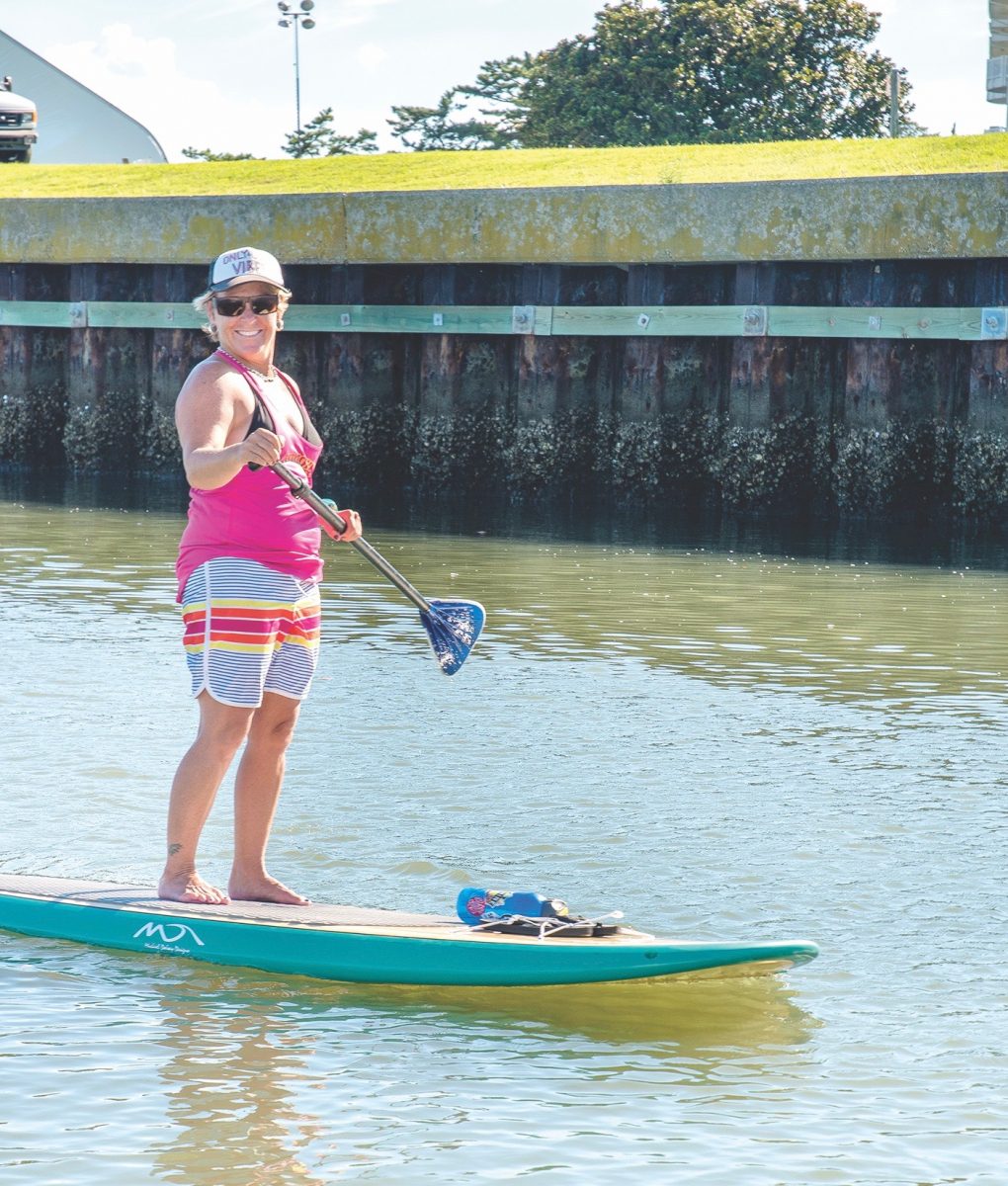 Stand-Up Paddleboarding, Rudee Inlet, Virginia Beach